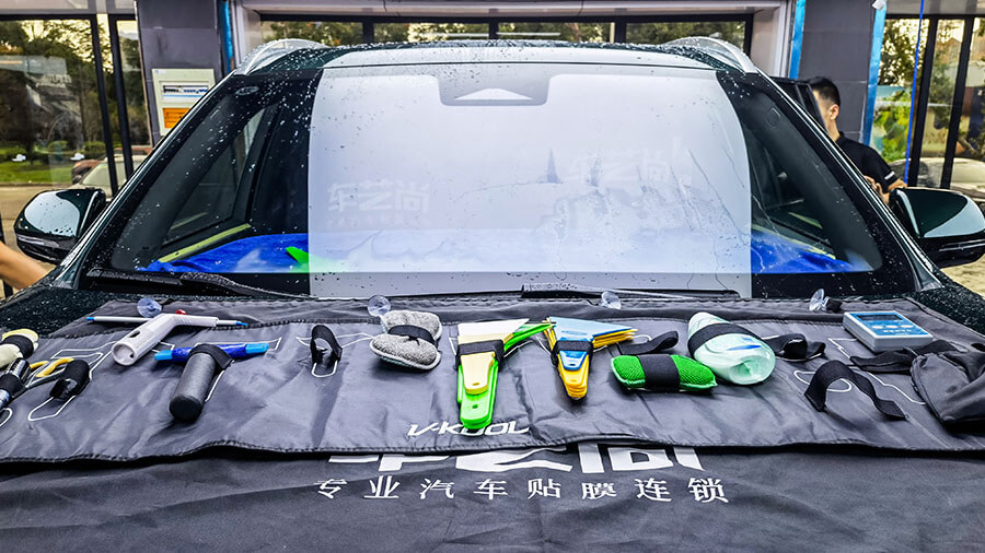 理想ONE施工威固隔热膜VK70+K35（图1）