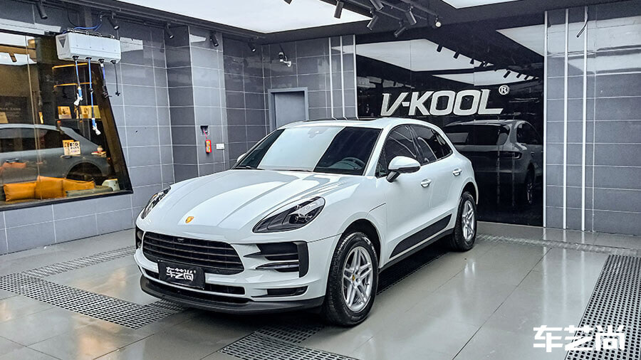 保时捷MACAN白色施工威固隐形车衣（图12）