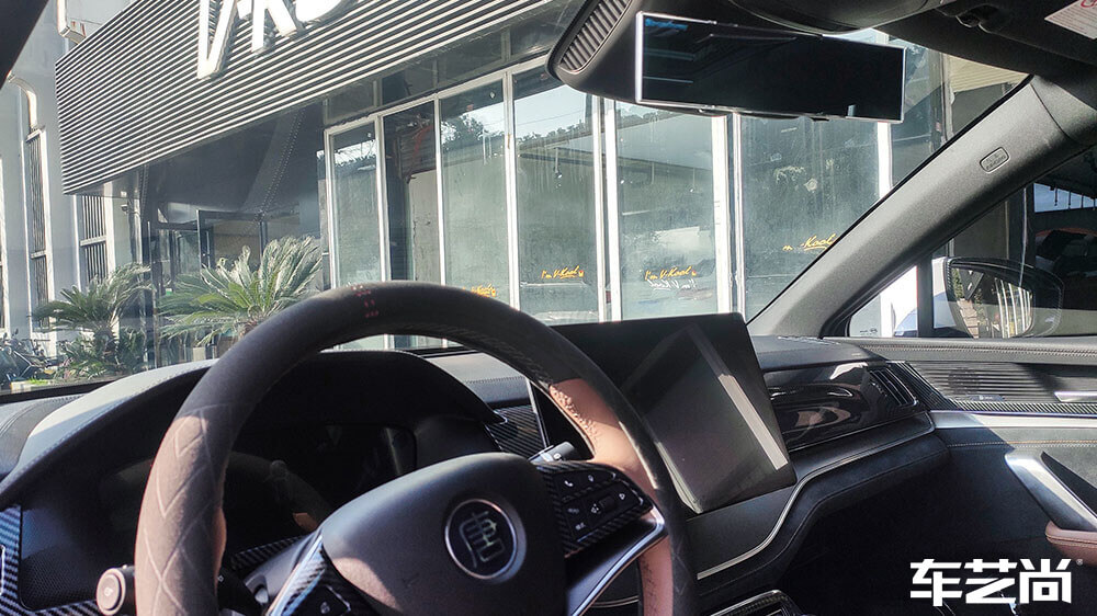 比亚迪唐白色施工威固隔热膜VK70+KS15（图9）