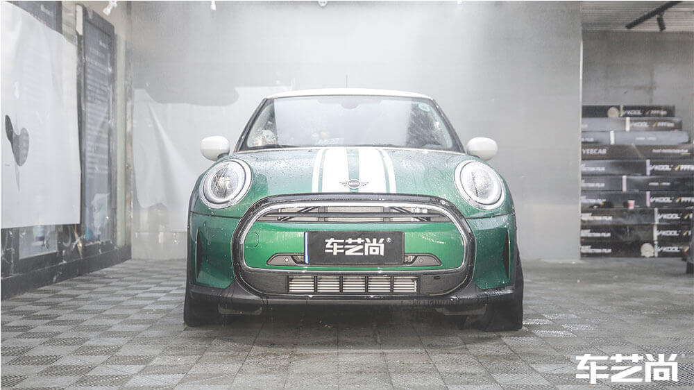 MINI cooper绿色施工威固隐形车衣（图1）