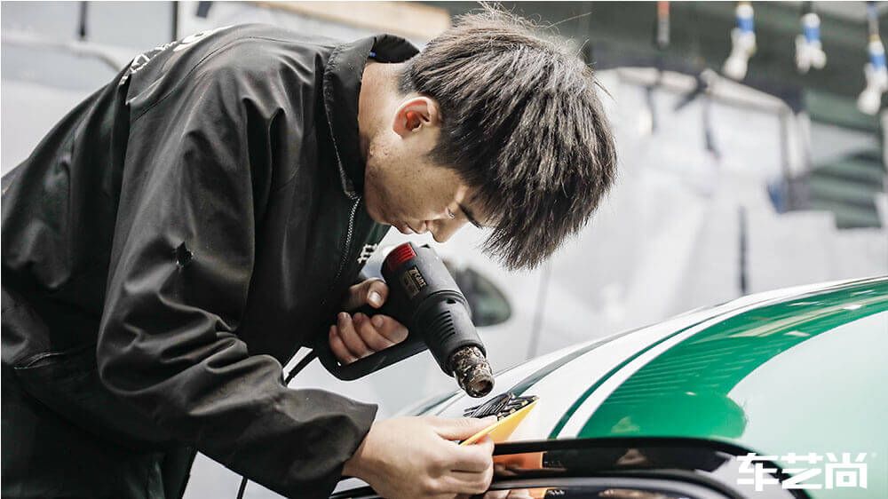 MINI cooper绿色施工威固隐形车衣（图3）